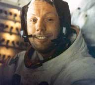 An astronaut living in space