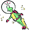 Flying through space
